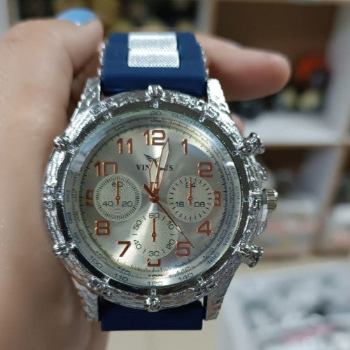 Reloj Vinicius V006-4 Azul - Correa de Goma