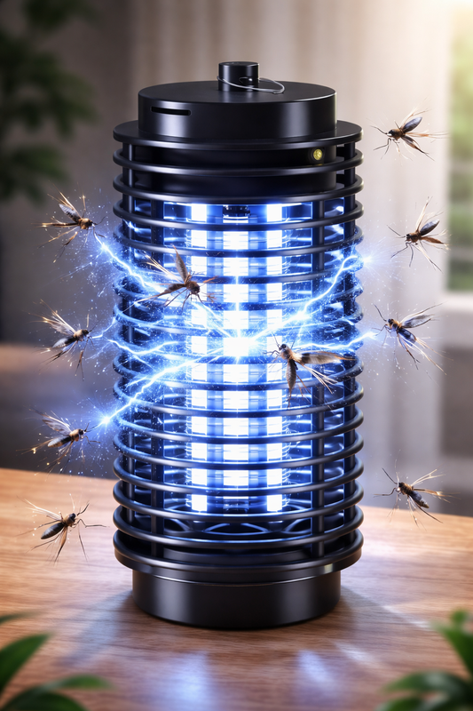 🦟 Lámpara Eléctrica Mata Insectos LED UV